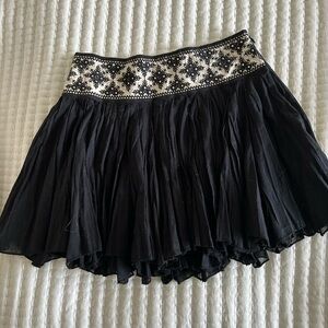 Free People Bohemian Mini skirt